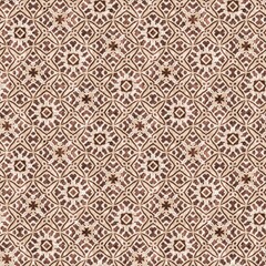 mosaic geometric dark brown seamless texture pattern. trendy kaleidoscope woven design for printed f