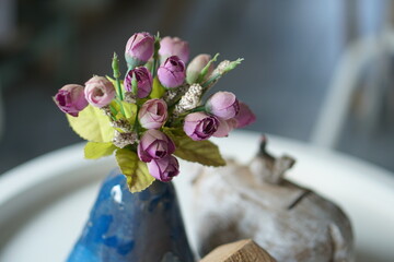 Sticker - Festival of love, flowers on the table