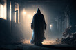 © Alexander - a terrible ghost of darkness, created by a neural network, Generative AI technology