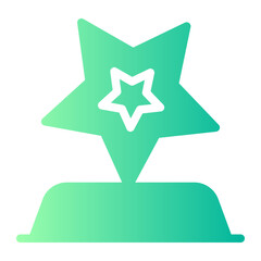 Sticker - trophy icon