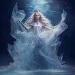 © Get Stock - crowned ice fairy queen