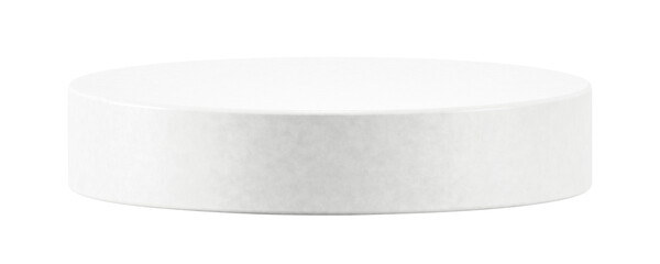 Leinwandbilder - White stone podium product 3d png background display platform stage scene with blank presentation design beauty cosmetic advertising stand or empty marble pedestal and rock showcase placement concept.