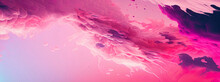 Panoramic Pastel Pink Abstract Wave Wallpaper, Pink Pastel Background