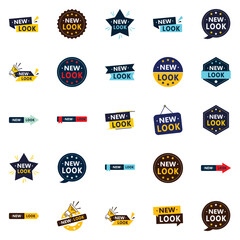 Sticker - 25 versatile vector images to give your brand a new look