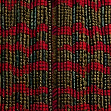 Red And Green Sweater Pattern, Fabric Pattern