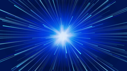 Wall Mural - light background of explosion
