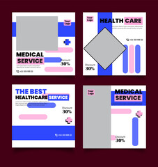 Poster - Best Medical Service social media post	