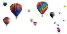 Png Hot Air Balloons Isolated On Clear Background