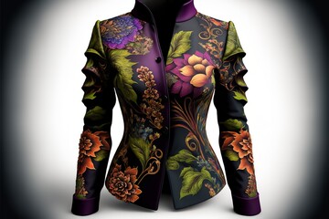 beautiful special floral jacket