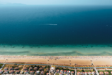 view of the beach