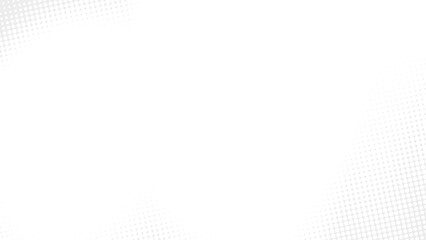 Wall Mural - dot white gray wave light technology texture background. abstract big data digital concept. 3d rende