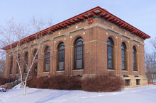 Historic Public Library Of Beaux Arts Architecture Style In West Side Neighborhood Saint Paul Minnesota