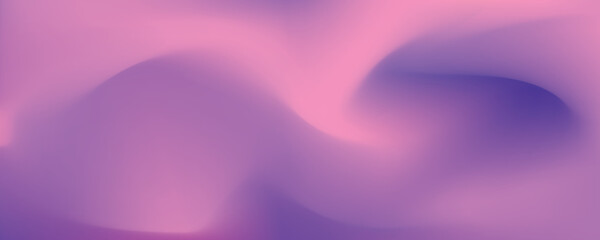 Poster - abstract flow back in purple pink colors