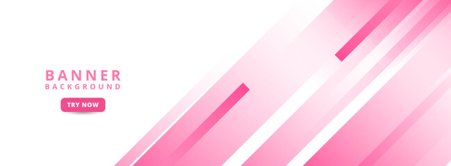 background banners. full color, gradations of pink and white