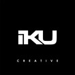 © makrufi - IKU Letter Initial Logo Design Template Vector Illustration