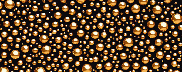 Wall Mural - golden disco ball