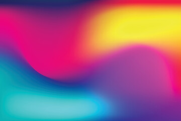 Fototapete - Abstract gradient colorful fluid background