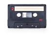 © Roman - Audio cassette tape - old vintage compact audio cassette isolated on white background, with clipping path