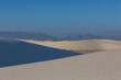 canvas print picture - White sand dunes