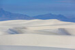 Leinwandbild Motiv White sand dunes