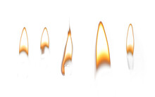 Candle Or Match Flame Isolated Transparent Png