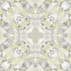 Wall Mural - Geometric seamless pattern design. Repeat textile design. Mosaic pattern. Ceramic tiles. Fabric print.