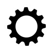 Gear icon. Setting symbol. Cogwheel Transparent background. gear PNG	