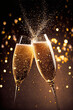 © hotstock - toasting glasses of champaign