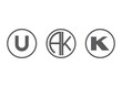 Set of kosher icons. Concept of kosher food and packaging.
