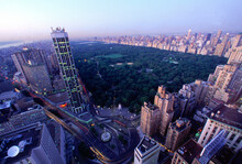 Aerial View Of Central Park.
