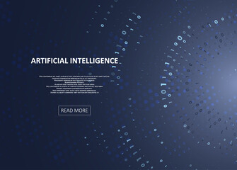 Abstract big data visualization