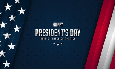 Wall Mural - President's Day Background Design.