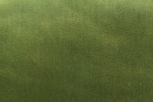 Leather Cloth Fabric, Grunge Rough Grainy Texture,  Green Olive Background, Fancy Wallpaper Backdrop, St Patrick Celebration