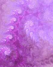 Abstract Pink Fractal Texture Background.
