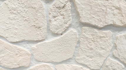 Wall Mural - stone old brick wall seamless background texture blocks of stonework color horizontal wallpaper