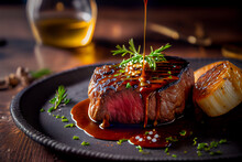 A Perfectly Grilled Steak: The Art Of Food Photography In A Fine Dining Restaurant