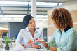 © Reese/peopleimages.com - Human resources, interview and documents with a woman manager and candidate meeting at work. Business, negotiation and review with a female employer working on recruitment or hiring in the office