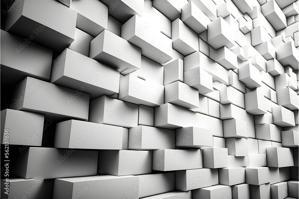 White brick wall texture design for background or wallpaper Stock ...