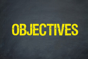 Canvas Print - Objectives