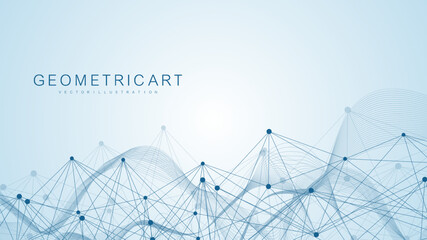 Wall Mural - global network connection. global business. social network communication. internet technology. vecto