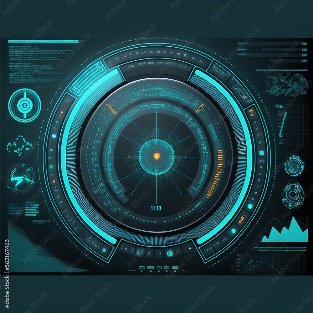 abstract technology ui futuristic concept hud interface hologram ...