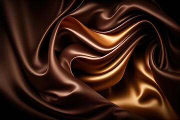 brown silk background