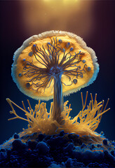 Fototapete - Neurone abstract illustrations 