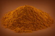 3d rendering illustration of curry powder, generative ai