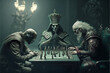 evil warriors chess generative ai