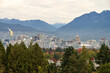 perfect mixture between the city of Vancouver and the surroundig nature with forests and mountains