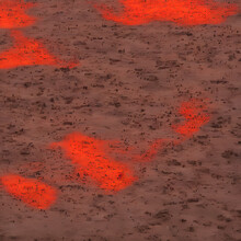 Red Sand Texture Background “Generative AI"