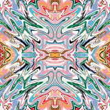 Fototapeta Młodzieżowe - Seamless colorful abstract pattern.