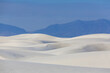 canvas print picture White sand dunes