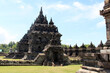Closeup of Plaosan temple in Indonesia. Taken in July 2022.